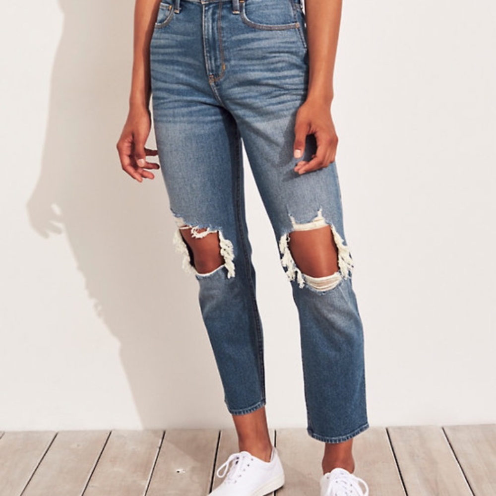 NWT Hollister mom jeans